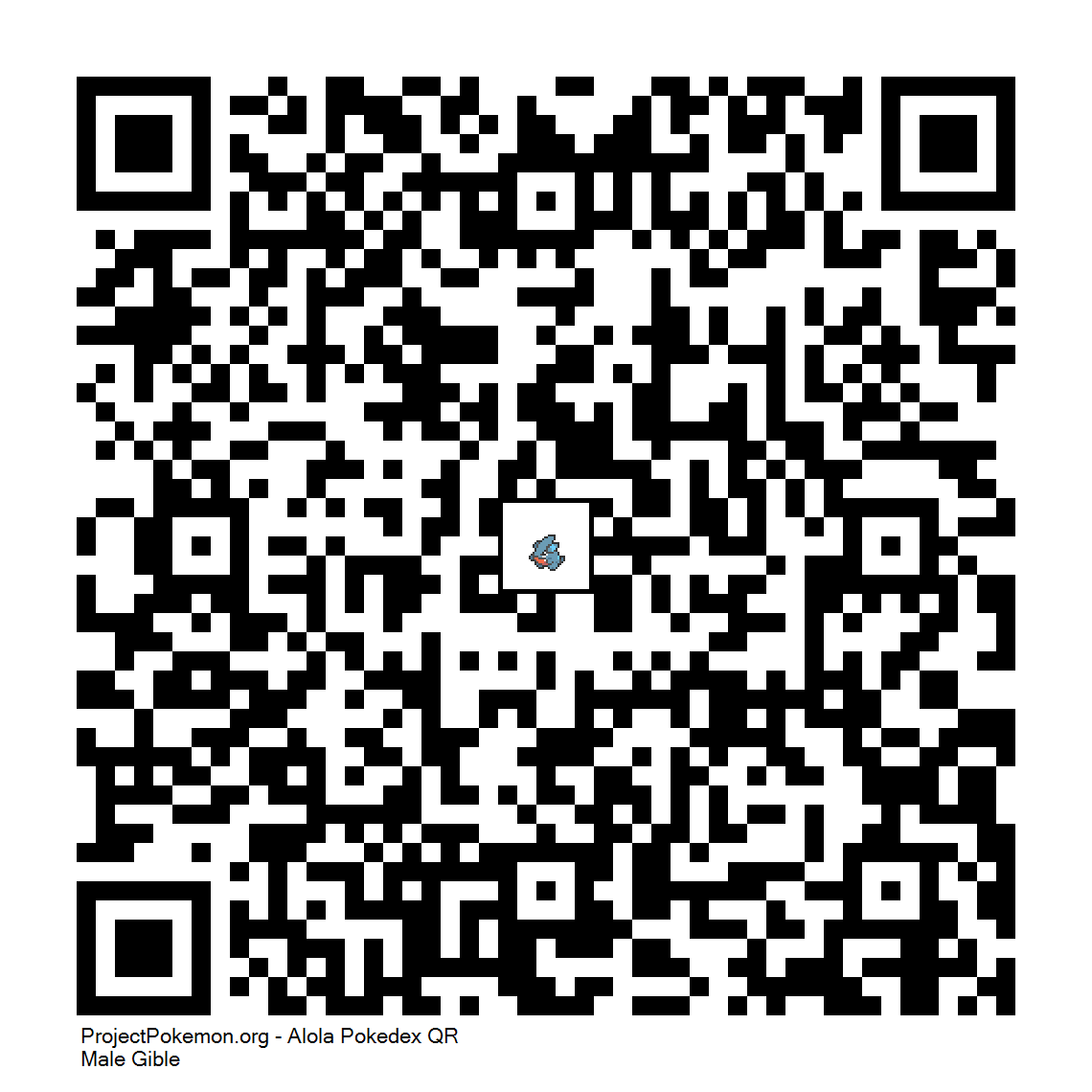 Cdigo QR de Gible